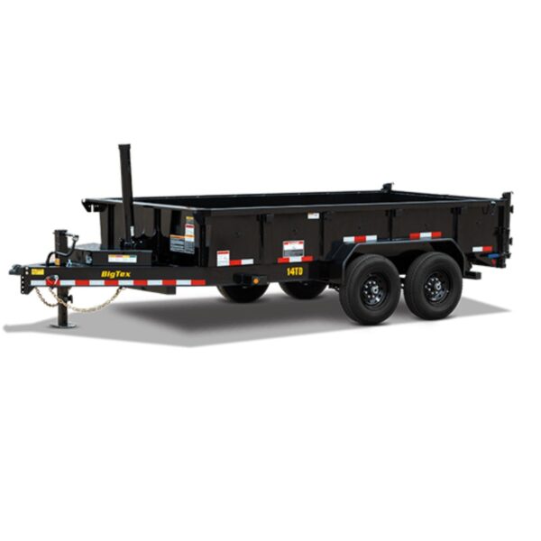 Big Heavy Duty Telescopic Dump Trailer | 14TD