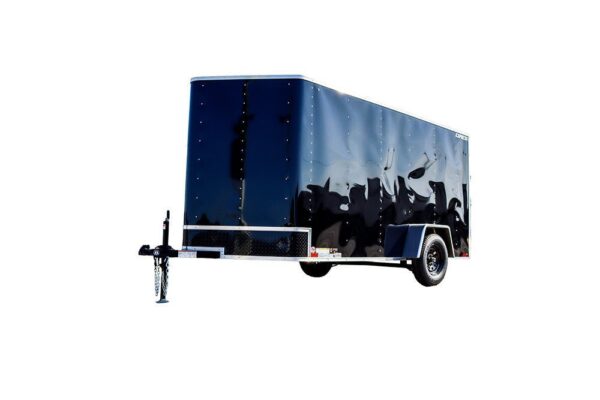 Small Black Enclosed Trailer